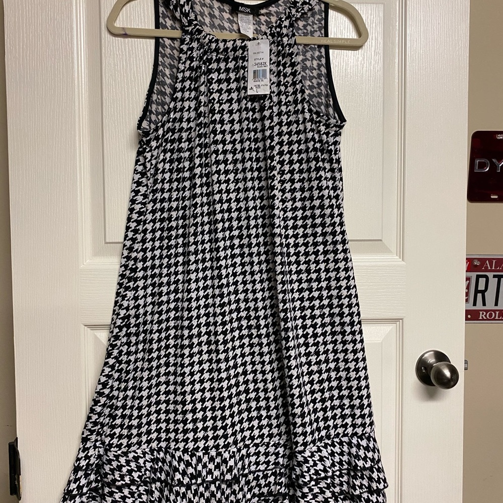 Houndstooth Dress